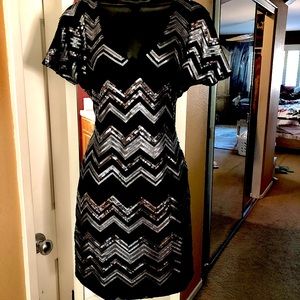 sequined / sequin mini cocktail /formal dress